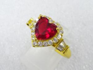 色石　指輪(21号)